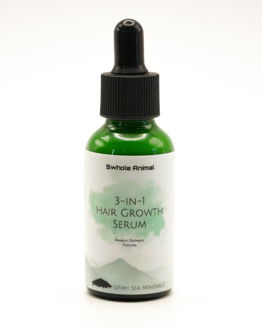 3-in-1 Hair Hyper Growth Serum || Moisturizer, Muscle Relaxer, and Nutrients for Hair Volume and Thickness