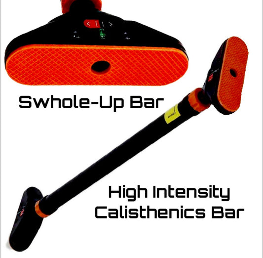 Swhole-Up Bar || Calisthenics Doorframe Bar,               (Training Program included)