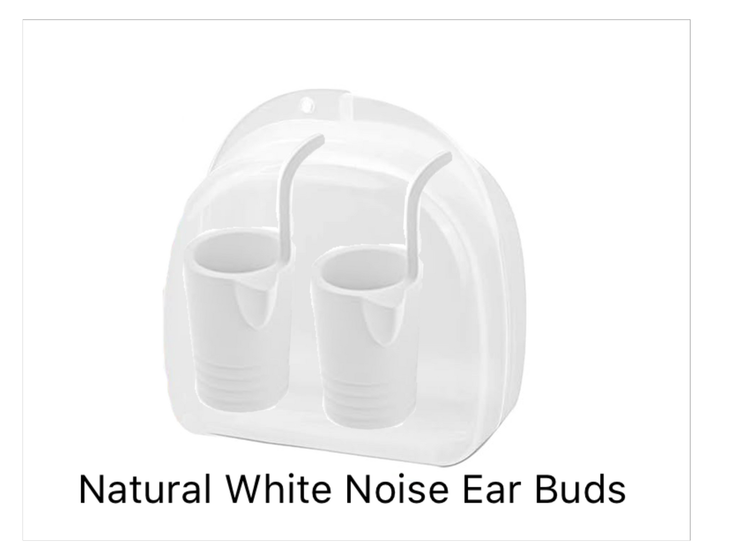 White Noise Ocean Ear Buds for sleep and focus