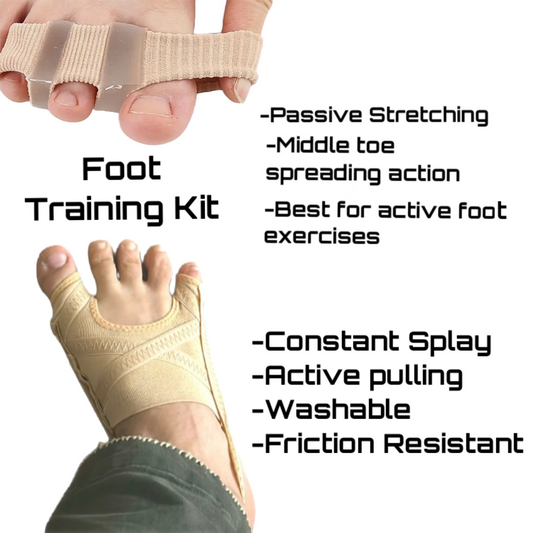 -Customizable Toe Splay Trainer Kit with Training Program Included