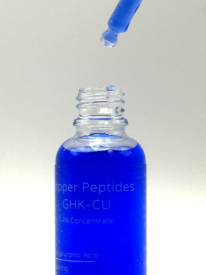 GHK-Cu Copper Peptide Face Serum|| High concentration 1.4% with hyaluronic acid.